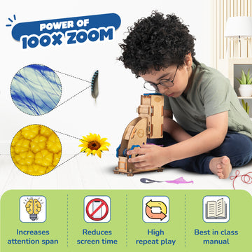 Microscope | 8-14 years | DIY STEM Construction Toy