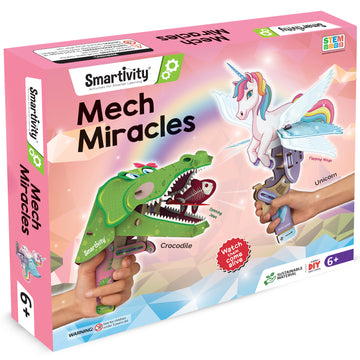 Mech Miracles | 6 - 14 years | DIY STEM Construction Toy