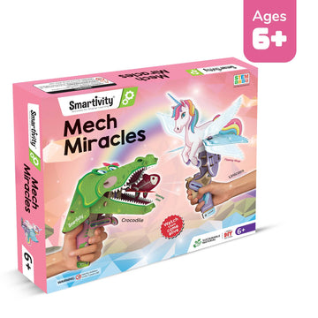 Mech Miracles | 6 - 14 years | DIY STEM Construction Toy