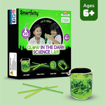 Glow in the Dark Science Lab | 6-10 Years | DIY Science Experiments