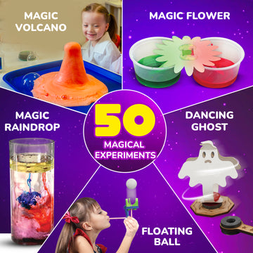 Magic of Science | DIY STEAM Activity Kit | 4-8 years | DIY Science Experiments