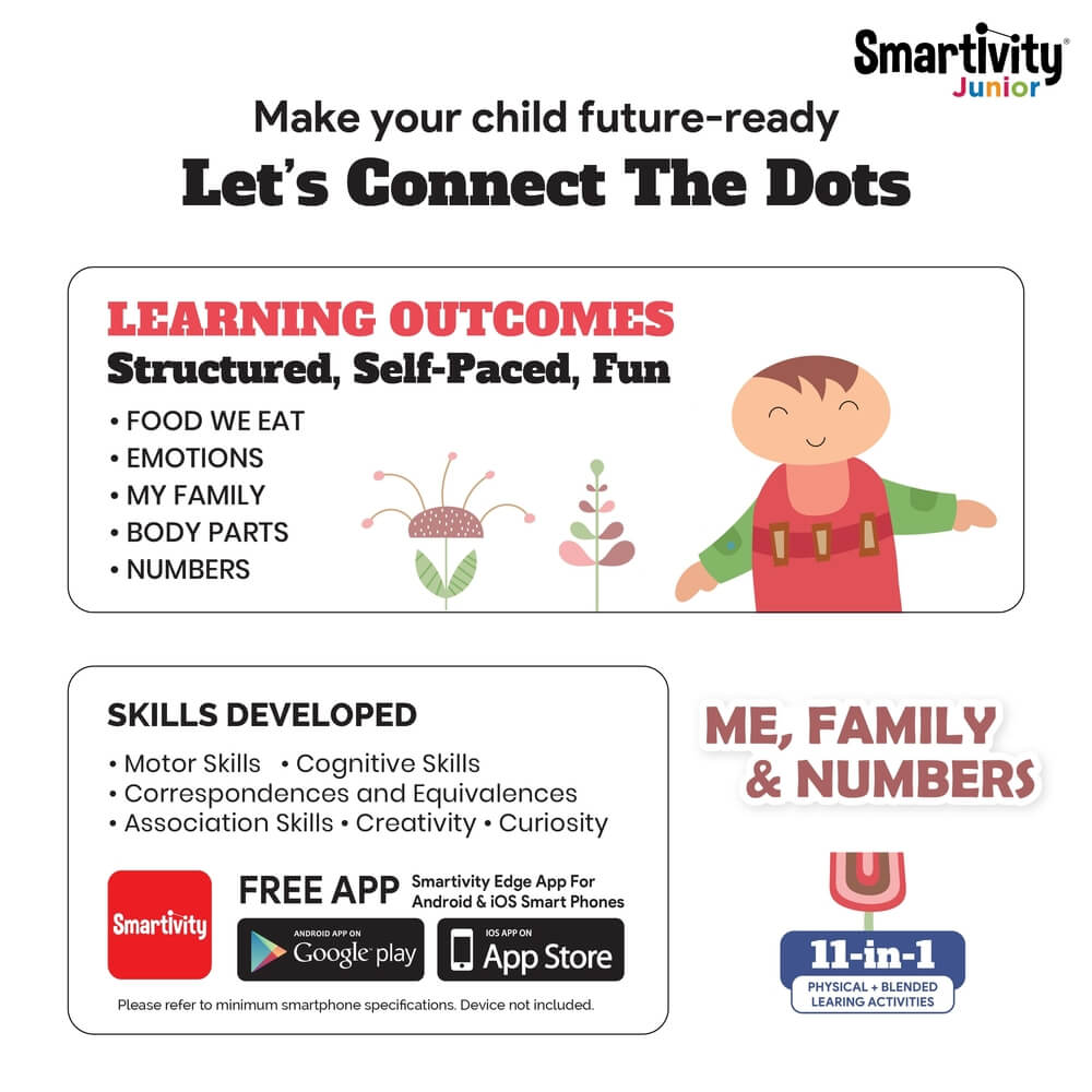 Smartivity Junior Me, Family & Numbers - Smartivity