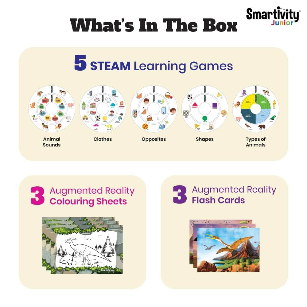 Smartivity Junior Shapes & Opposites - Smartivity
