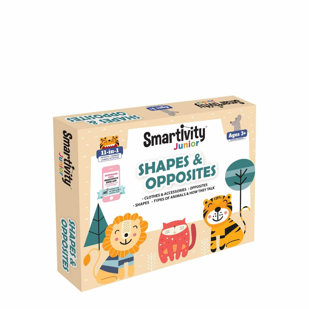 Smartivity Junior Shapes Opposites DIY Activity Kit