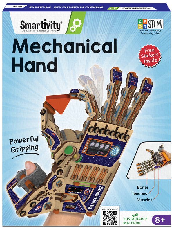 Robotic Mechanical Hand | Ages 8-14 years | Powerful Gripping