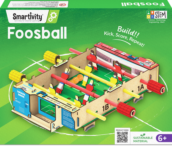 Foosball | 6-10 Years | DIY STEM Construction Toy