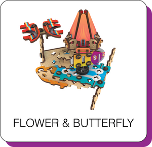 FLOWER & BUTTERFLY