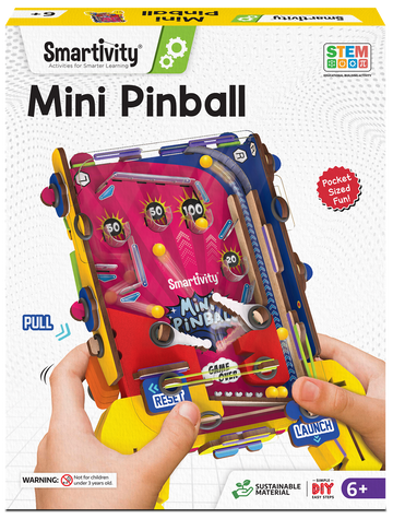 Mini Pinball | 6 - 14 years | DIY STEM Construction Toy