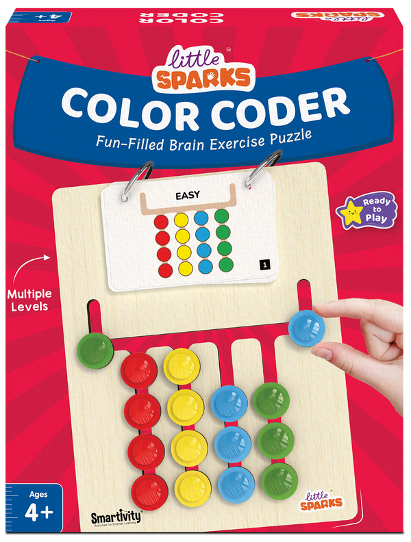 Color Coder Brain Puzzle | 3-6 years | Travel Friendly