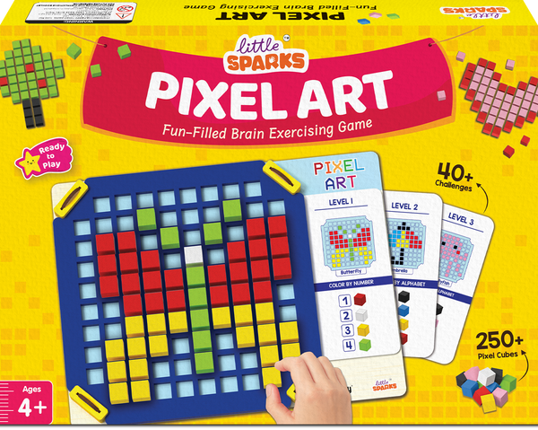 Pixel Art | 3-6 years | Creative Brain Puzzle