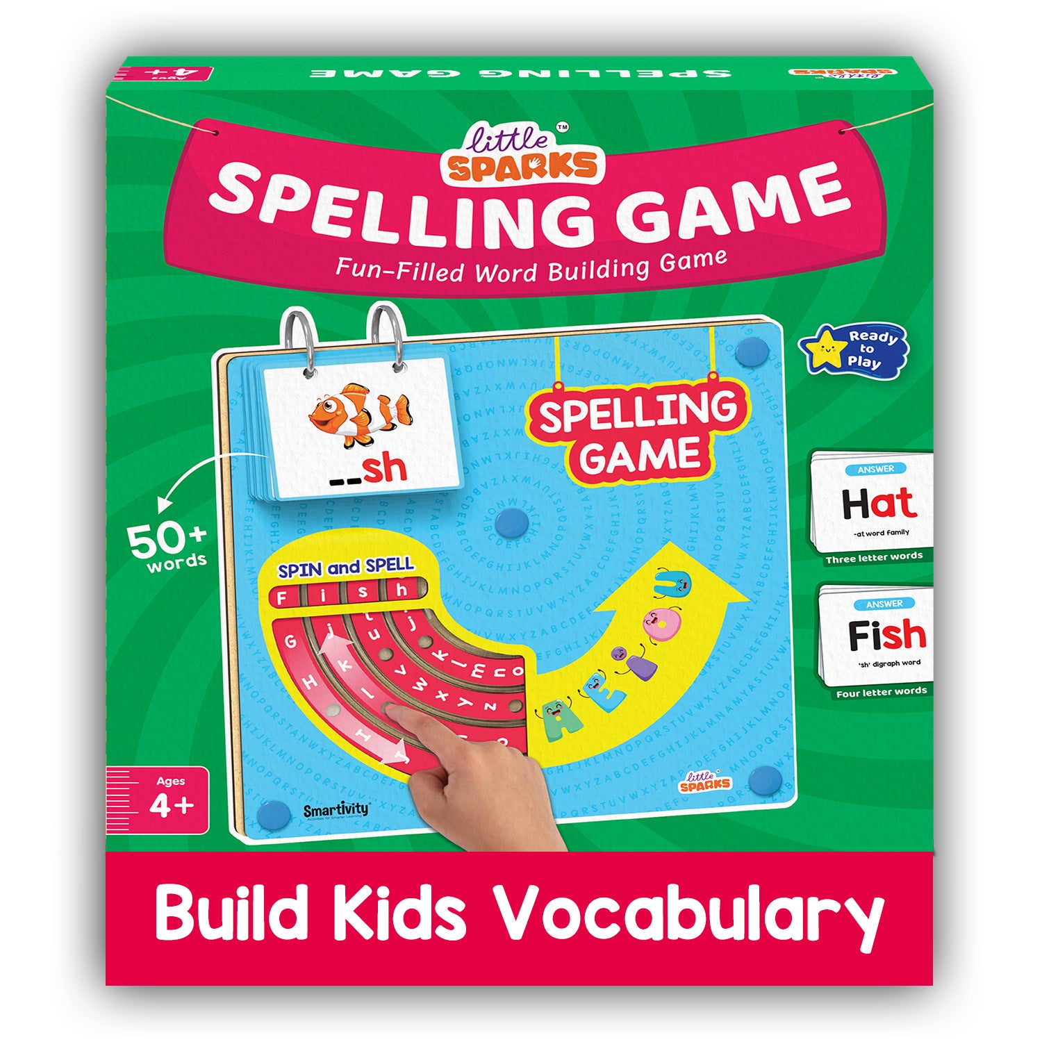 Spelling Game | 4-8 years | DIY Activity Kit