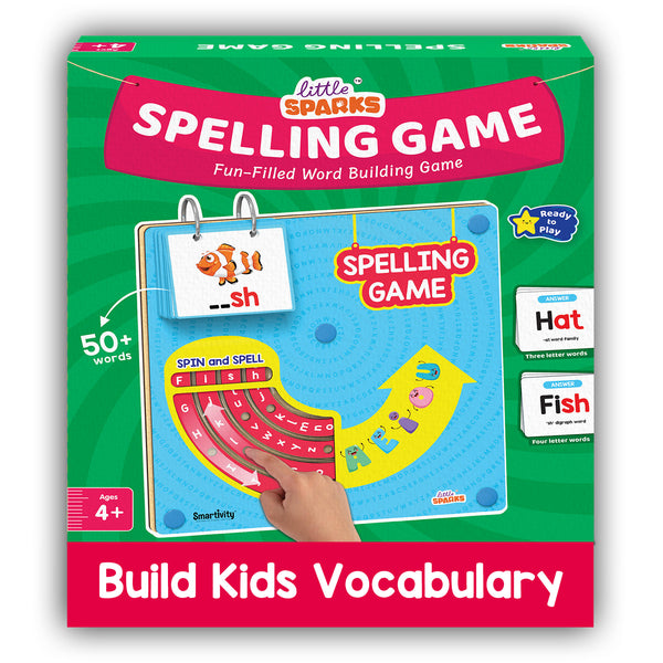 Spelling Learning Fun Game | 4-8 years | Travel Friendly