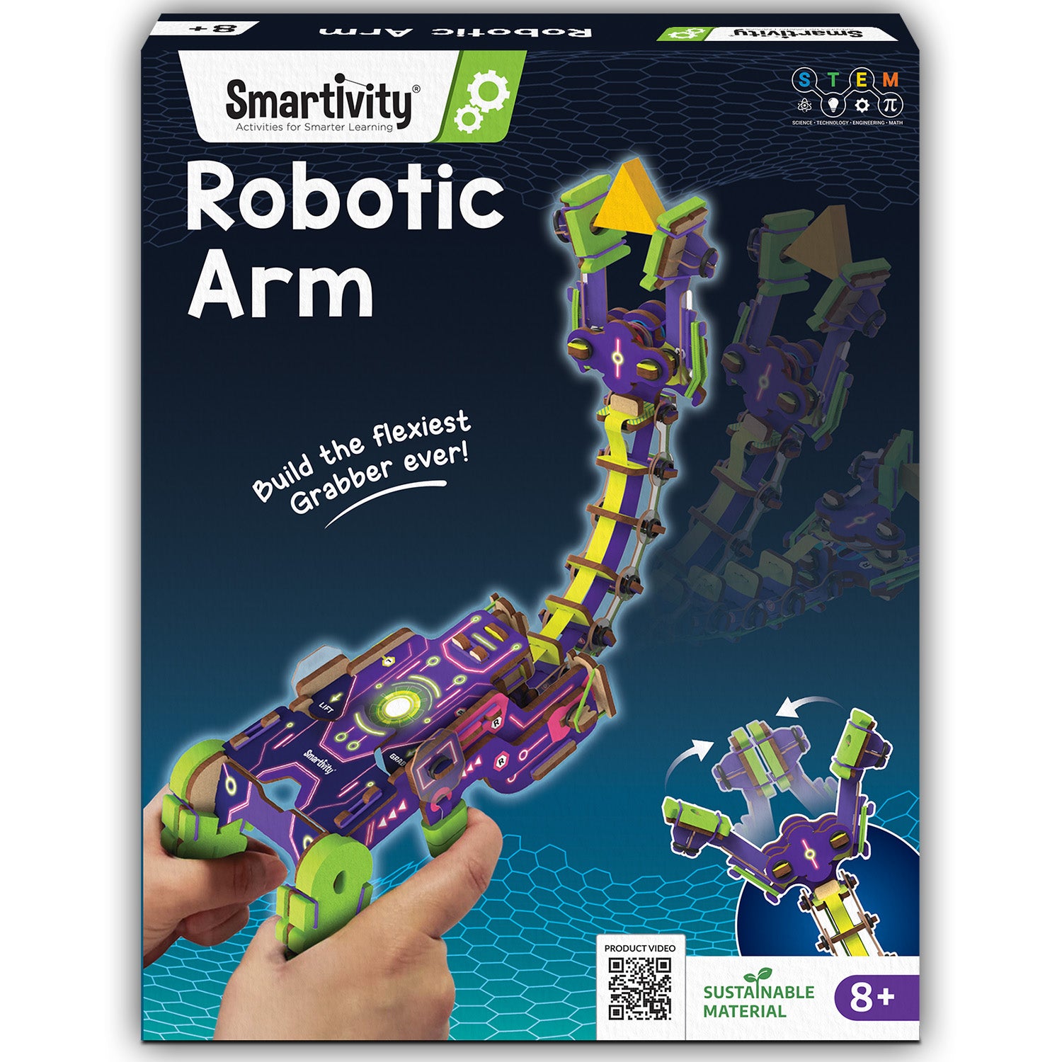 Robotic Arm | 8 - 14 years | DIY STEM Construction Toy