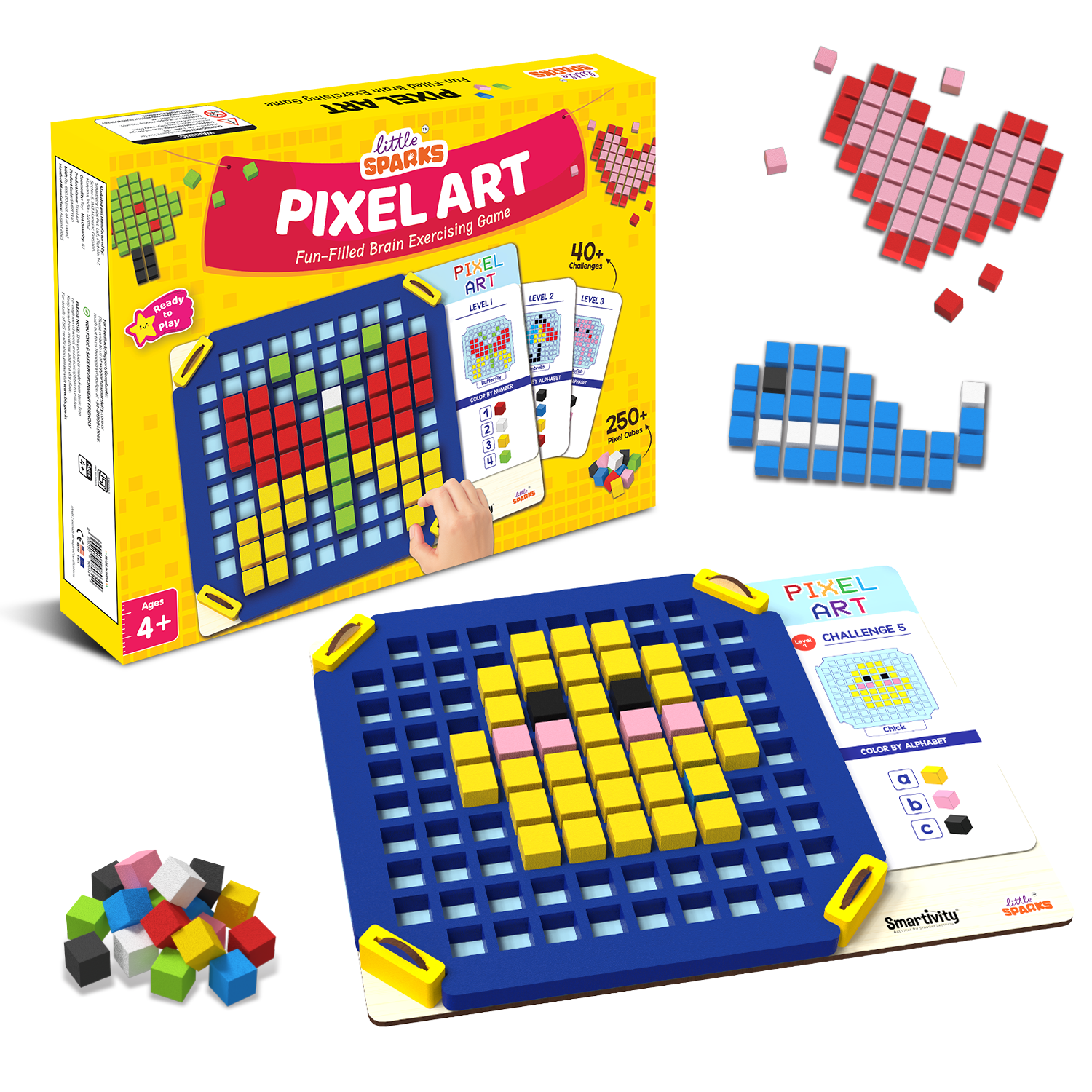 Pixel Art | 3-8 years | DIY Activity Kit