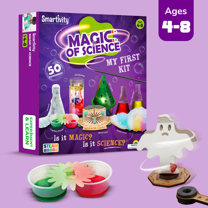 Smartivity Glow Magic Science Experiment Kit for Kids 6 - 14