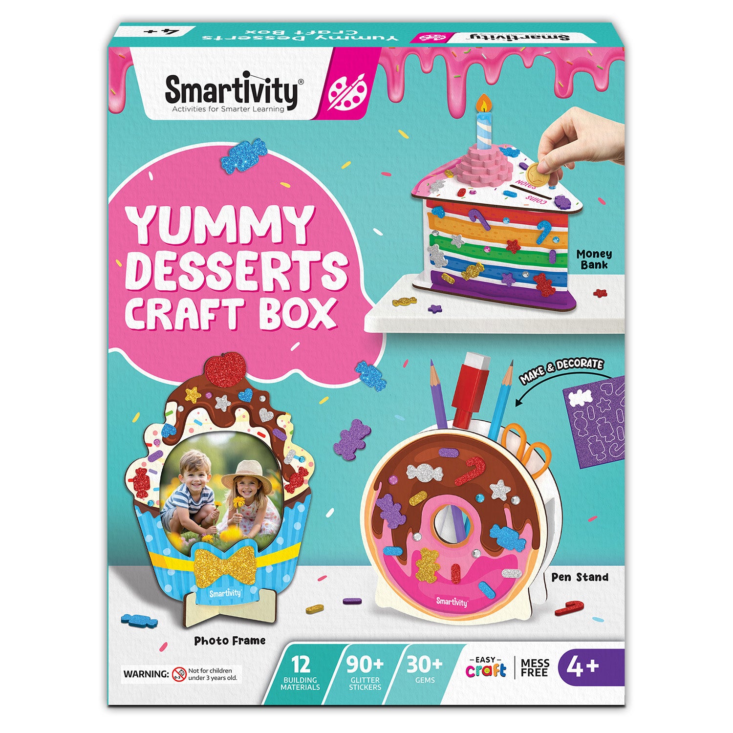 Yummy Dessert Craft Box  | 4-8 years | DIY CRAFT KIT