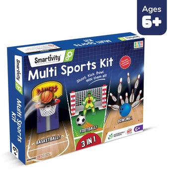 Multi Sports Kit | 6 - 14 years | DIY STEM Construction Toy