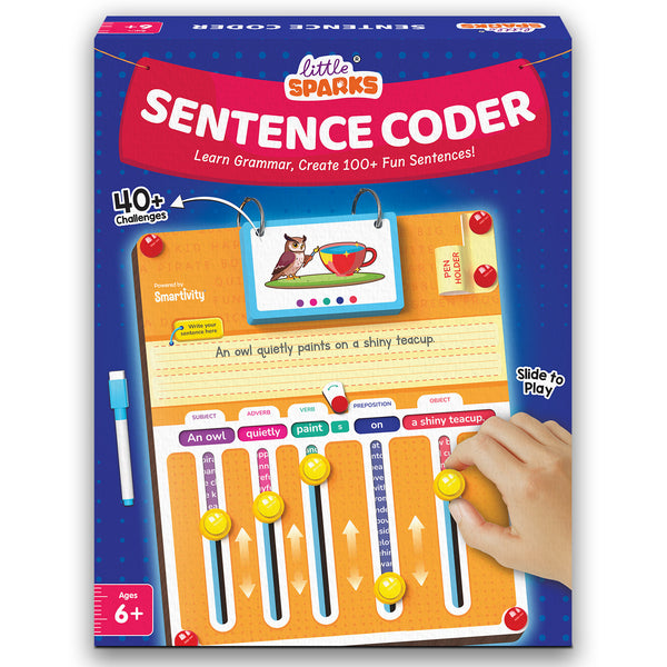 100+ Sentences Building Game | Ages 6-8 years | Travel Friendly