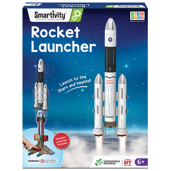 Rocket Launcher 14 years DIY STEM Construction Toy - Main Image