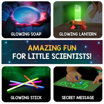 Glow in the Dark Science Lab | 6-10 Years | DIY Science Experiments