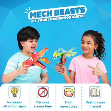 Mech Beasts | 6 - 14 years | DIY STEM Construction Toy