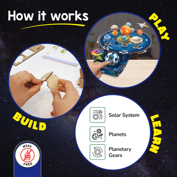 Solar System | 8 - 14 years | DIY STEM Construction Toy