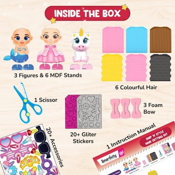 Snip 'n' Style | 6-8 years | DIY Activity Kit