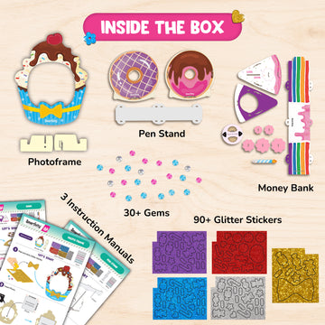 Yummy Dessert Craft Box  | 4-8 years | DIY CRAFT KIT