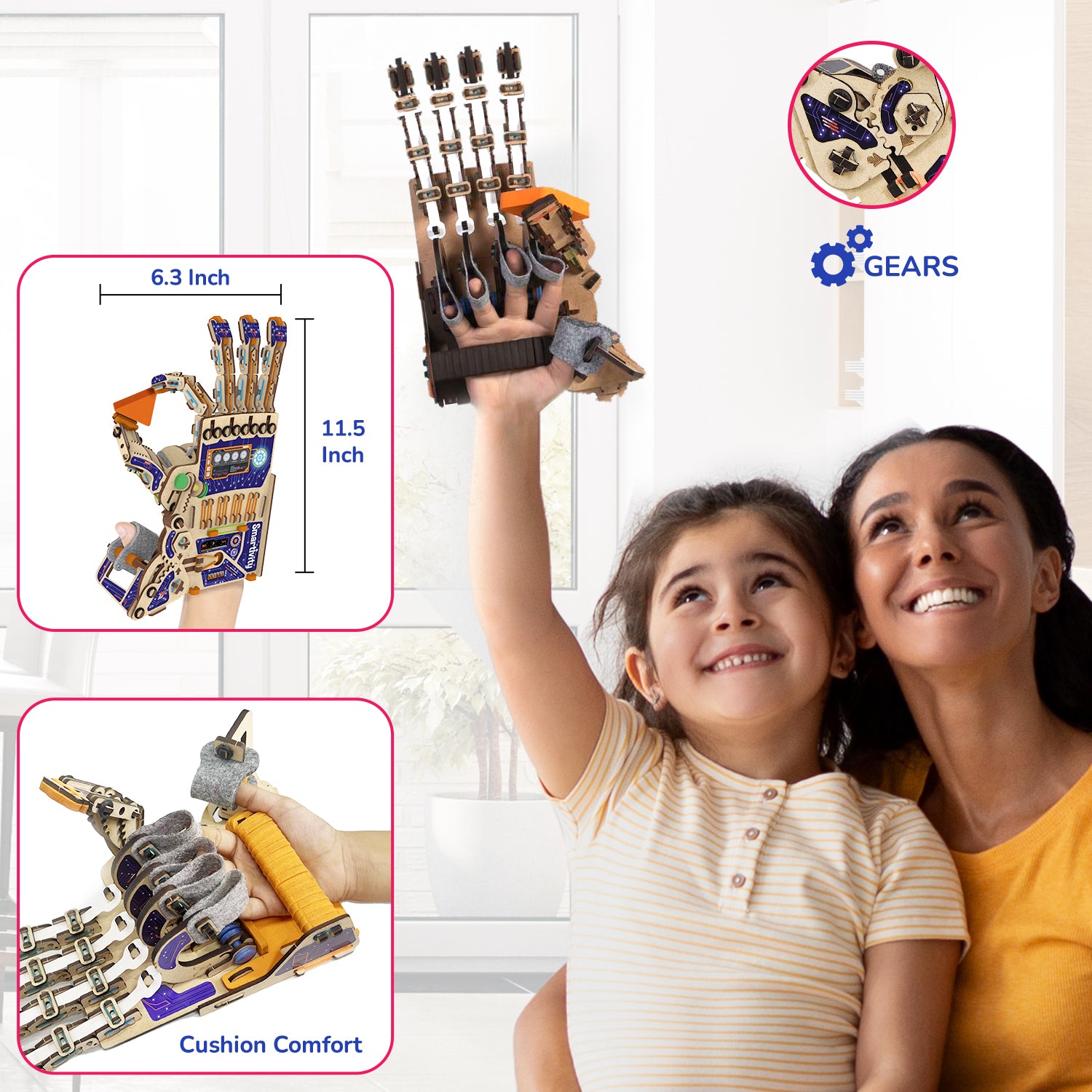 Robotic Mechanical Hand | DIY STEAM Toy For 8-14 Yrs Kids...
