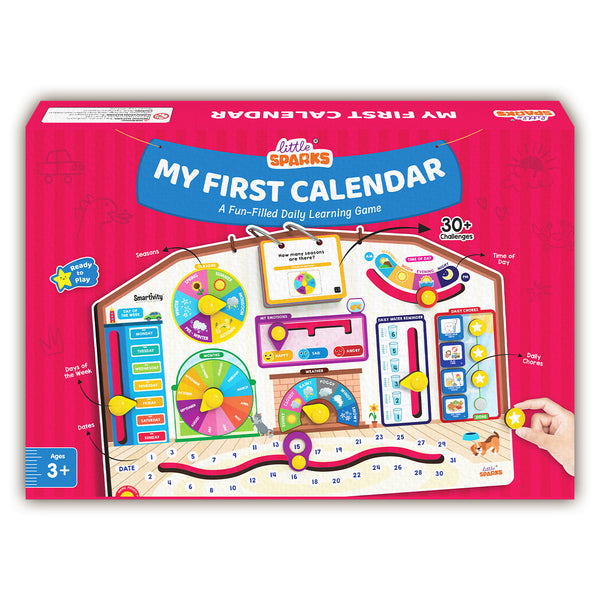 My First Calendar | Ages 3-8 years | 30+ Challenges