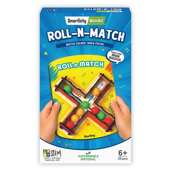 Roll n Match Game - Ages 6-10 Years