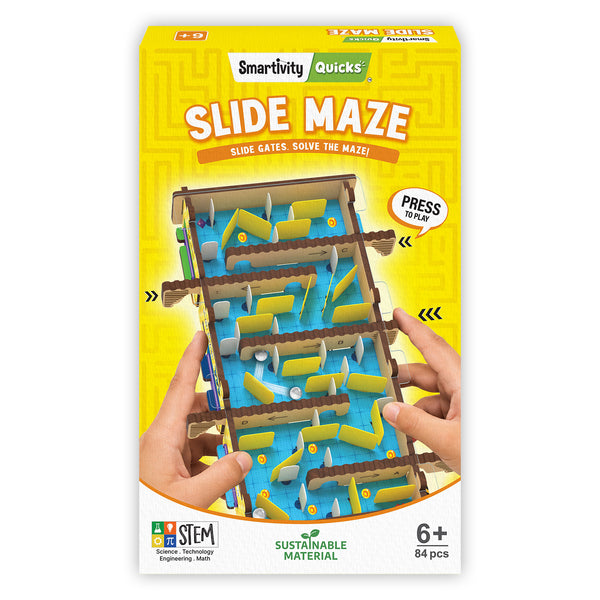 Slide Maze Puzzle - Ages 6-10 Years