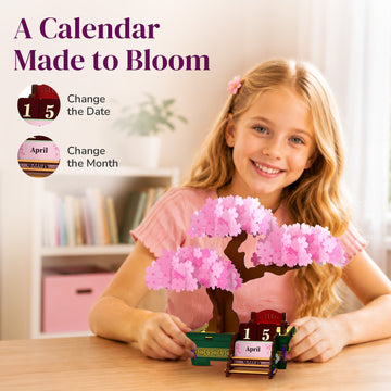 Smartivity Cherry Blossom Calendar for Kids Age 8-14 Years