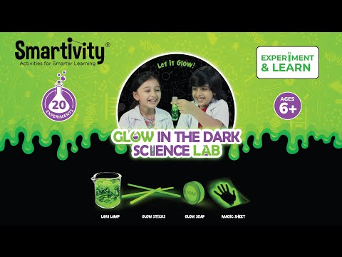 Smartivity Glow Magic Science Experiment Kit for Kids Age 6-14 Birthday  Gifts for Boys & Girls | Kids Safe & Non - Toxic Chemistry Kit for Age