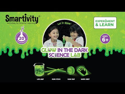 Smartivity Glow Magic Science Experiment Kit for Kids 6 - 14