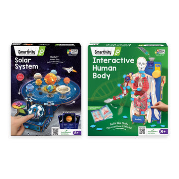 Science Pair: Solar System and Interactive Human Body kits
