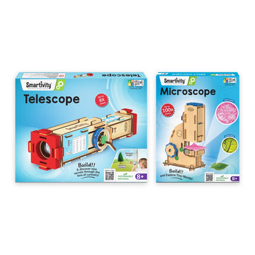 Zoom Pair: Telescope and Microscope kits