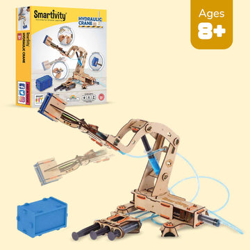 Hydraulic Crane | 8-14 years | DIY STEM Construction Toy