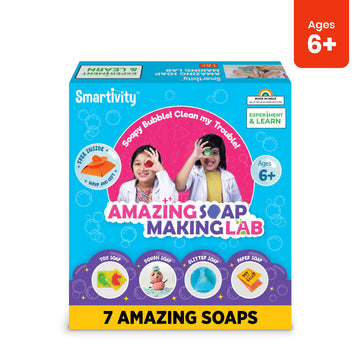 Soap Making Science Kit For 6+ Years | Boost Creativity & Cognitive Skills | Learn Properties Of Different Materials - Smartivity