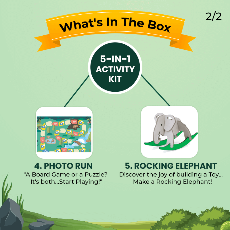 Jungle Explorer | 3-6 Years | DIY Activity Kit 3