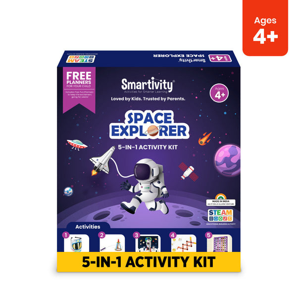 Space Explorer - 5 in 1 Activity Learning Kit for Kids