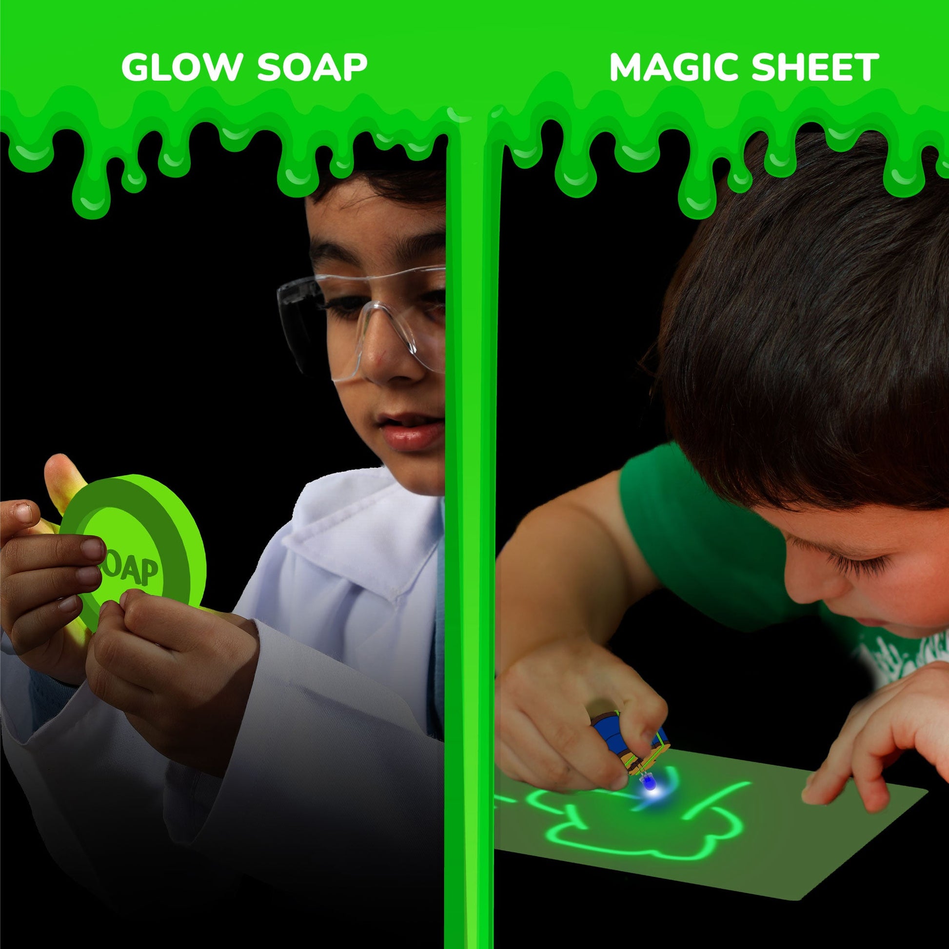 Glow Chemistry Science Kit For 6+ Years| Improve Critical Thinking| Learn Basics of Chemistry - Smartivity