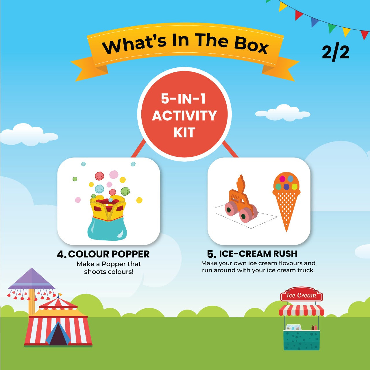 Colour Carnival | 3-6 Years | DIY Activity Kit 3