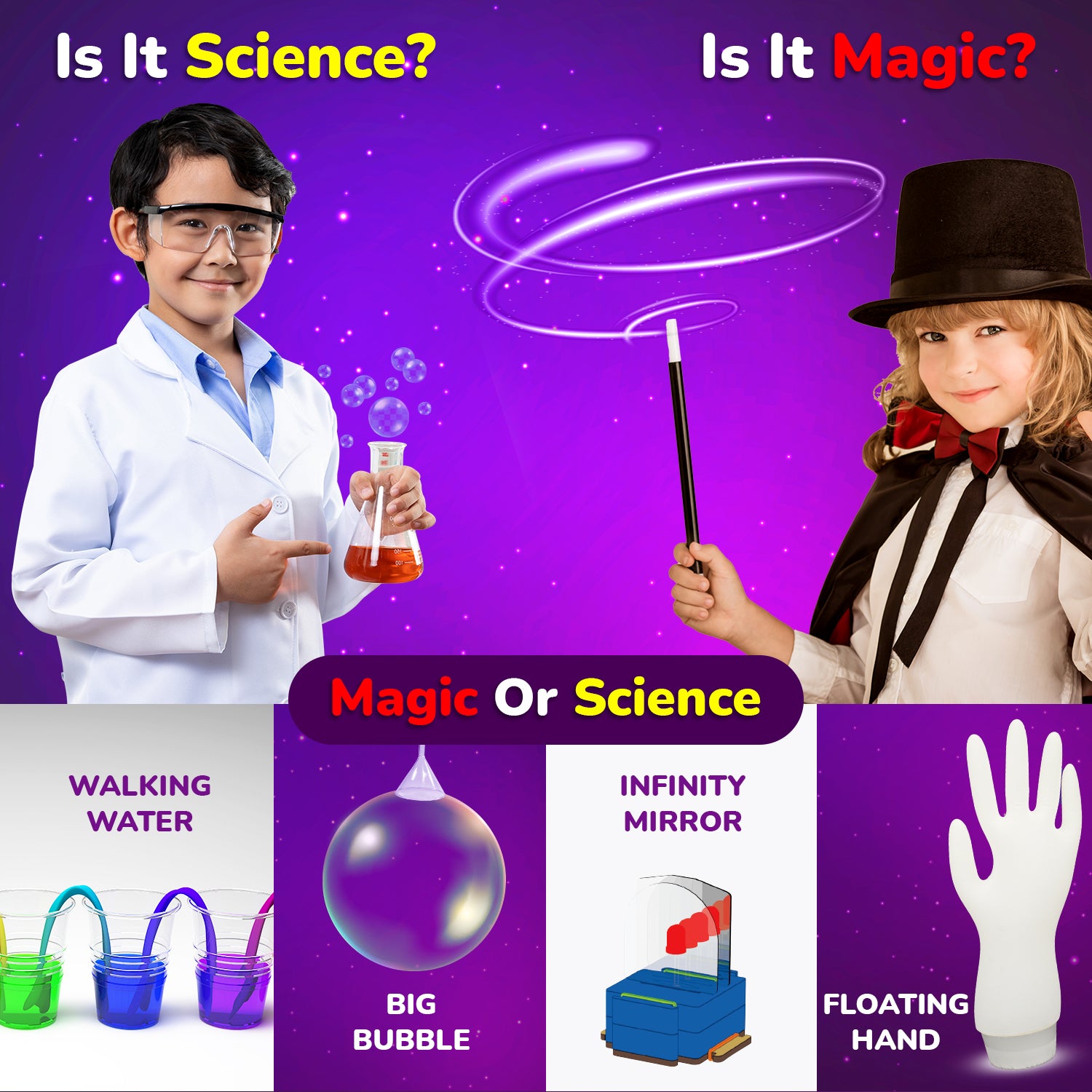 Magic science hot sale kit