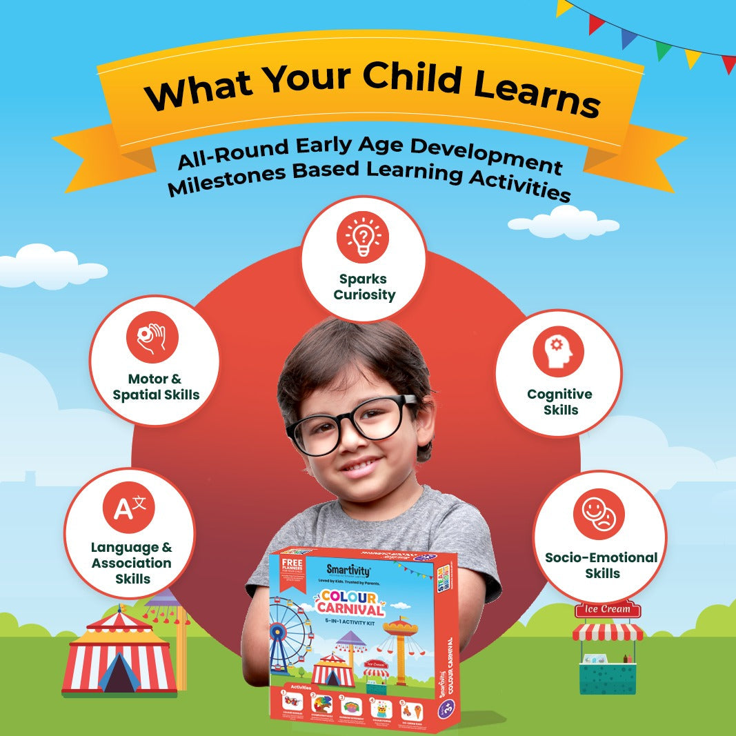 Colour Carnival | 3-6 Years | DIY Activity Kit 4