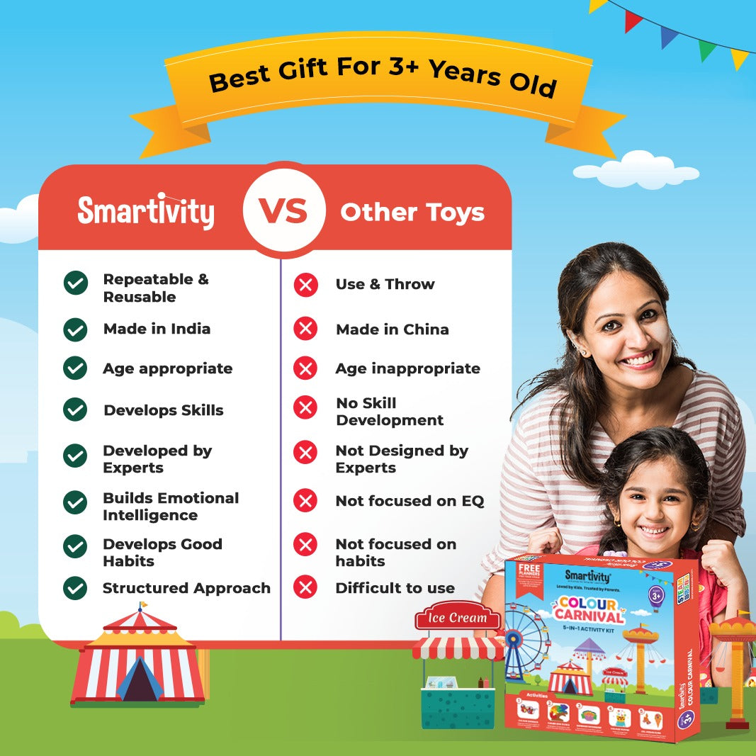 Colour Carnival | 3-6 Years | DIY Activity Kit 6