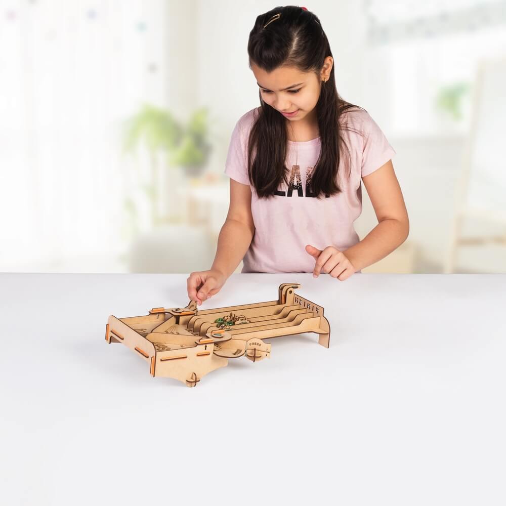 Angle Wrangle Car Racing | 6-10 years | DIY STEM Construction Toy