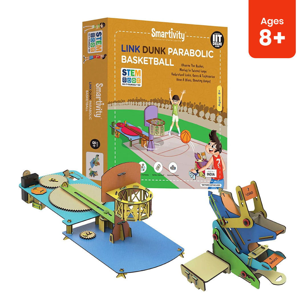 Link Dunk Parabolic Basketball - Smartivity