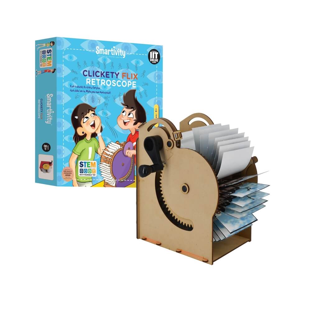 Clickety Flix Retroscope Toy - Smartivity