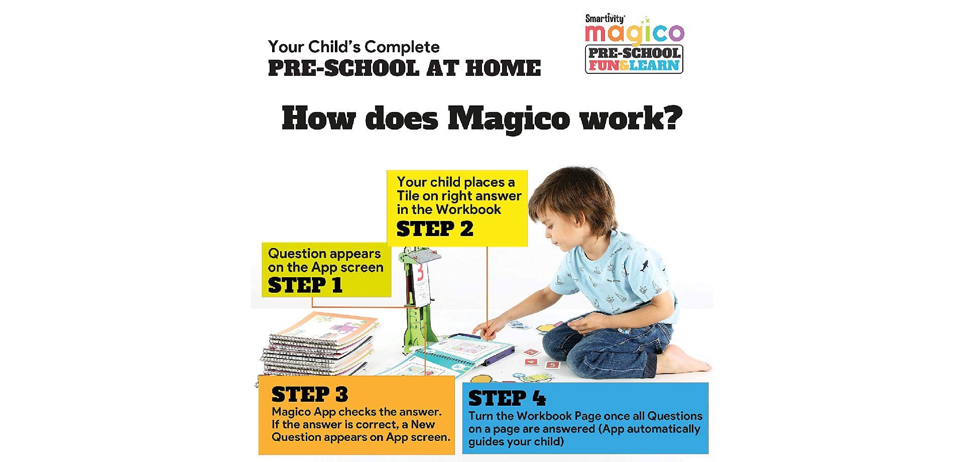 Magico Pre-School Fun & Learn - Smartivity